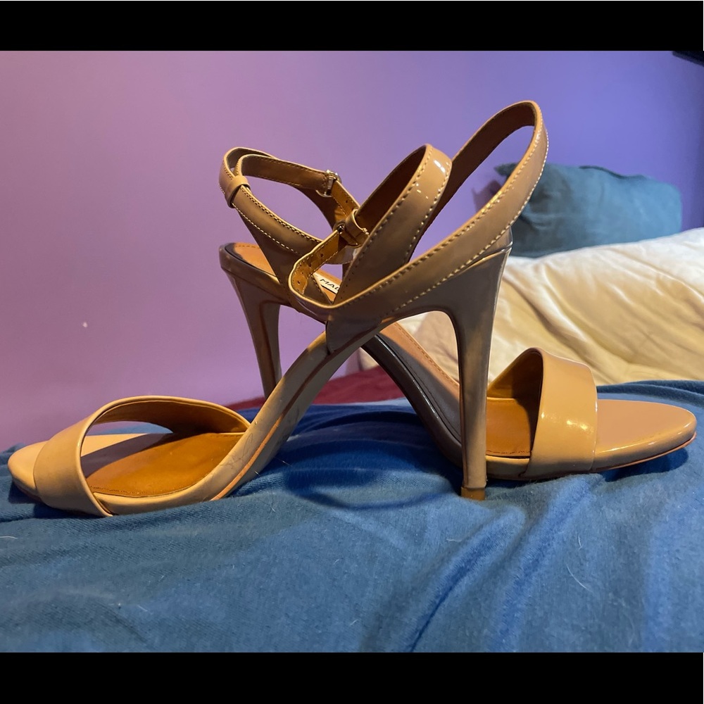 Beige Steven madden high heels